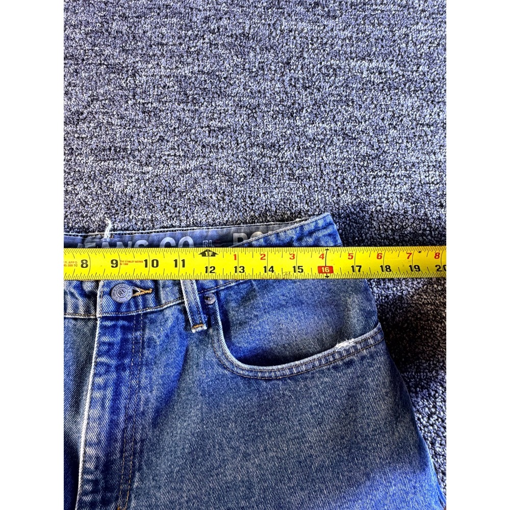 Polo Ralph Lauren Jeans Mens 34x30 Blue Denim Cotton Medium Wash Straight Leg - Picture 13 of 15